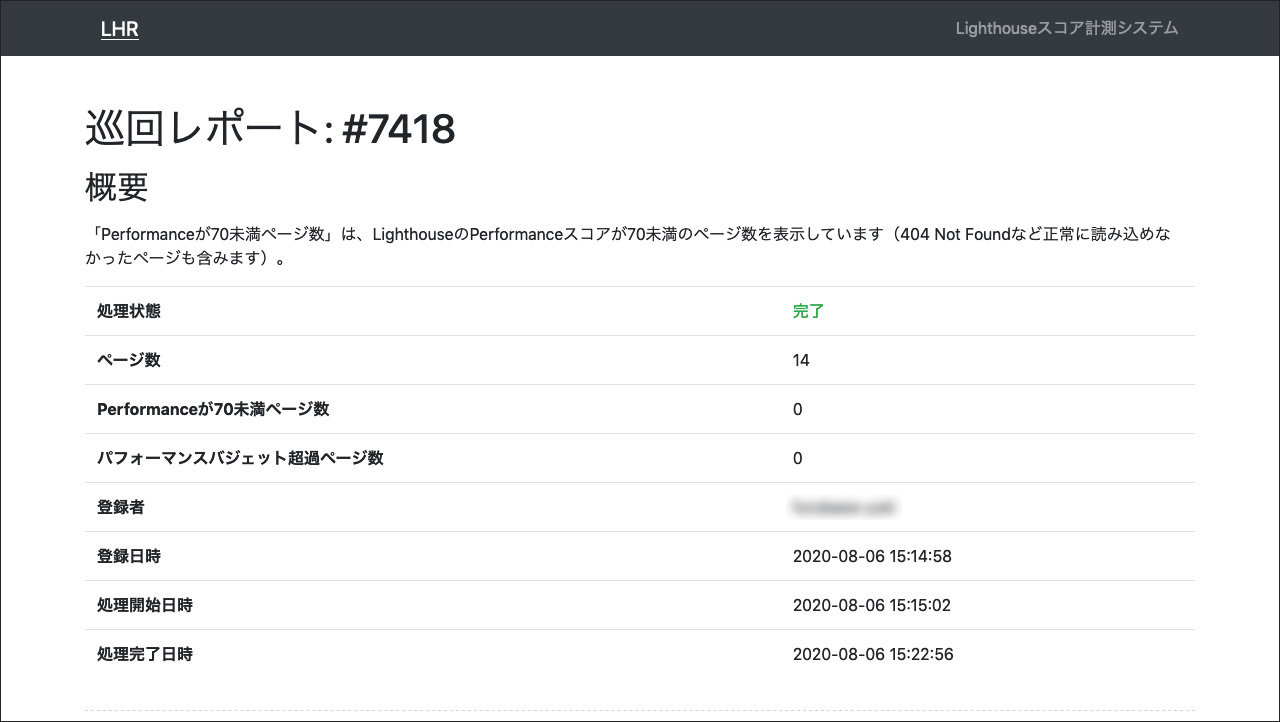 ヒースローことLighthouse Reporter(LHR)のスクリーンショット