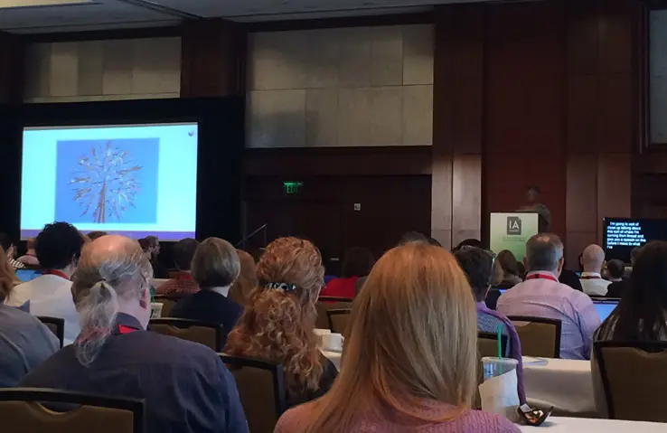 Lisa Welchman gives the opening keynote